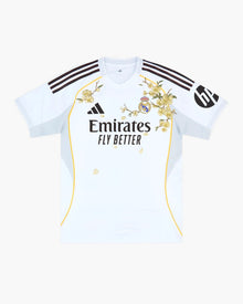 Real Madrid ホワイト ゴールド 花柄刺繍 CRID