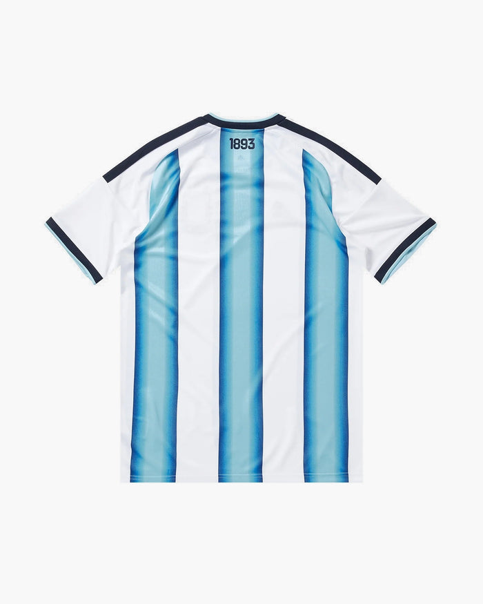 Argentina SOL DE ORO น้ำเงิน ขาว ปักลายดอกไม้ CRID