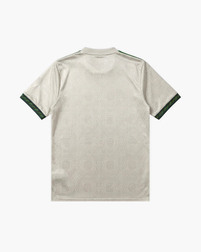 BAYERN MUNICH BEIGE GREEN FLORAL EMBROIDERED CRID
