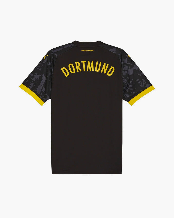 BORUSSIA DORTMUND BLACK YELLOW FLORAL EMBROIDERED CRID