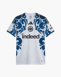 Eintracht Frankfurt 26/27 third shirt, slate blue, front view — CRID