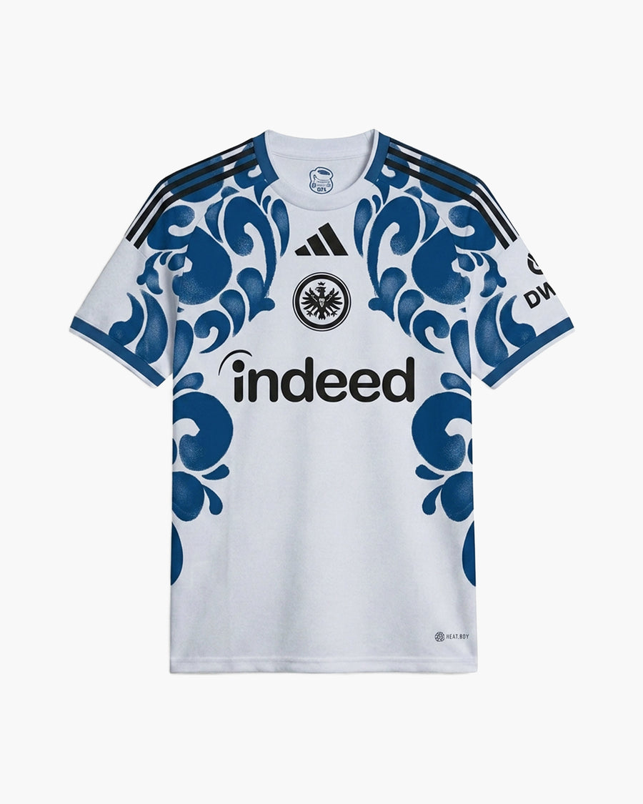 Eintracht Frankfurt 26/27 third shirt, slate blue, front view — CRID