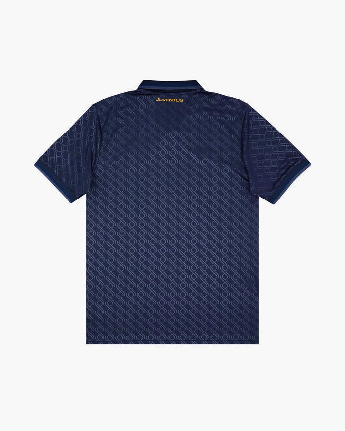 JUVENTUS NAVY BLUE FLORAL EMBROIDERED CRID