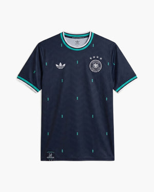 Germany 2026 navy away jersey, on a hanger, number 10 on the front — CRID