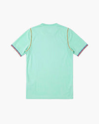 Camiseta Francia 2026 segunda equipación verde menta, vista trasera, lisa para nombre y dorsal — CRID