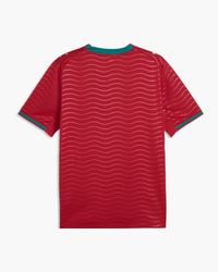 เสื้อทีมชาติโปรตุเกส 2026 เหย้า สีแดง ด้านหลัง ว่างสำหรับชื่อและหมายเลข — CRID