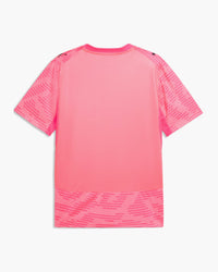 Portugal 2026 pink goalkeeper football shirt, back view, blank for name and number — CRID