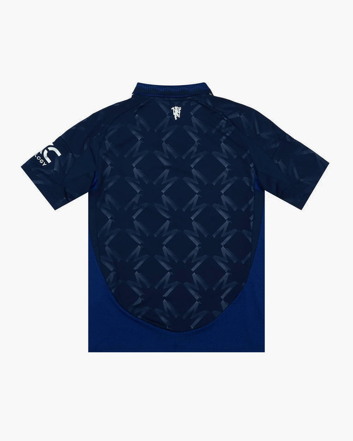 MANCHESTER UNITED NAVY BLUE FLORAL EMBROIDERED CRID