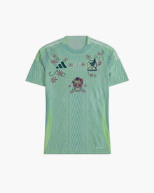 MEXICO MINT GREEN FLORAL EMBROIDERED CRID